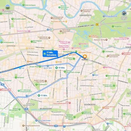 Studio Apt Messe & Ku'Damm Naehe Mit Parkplatz Berlin Eksteriør bilde