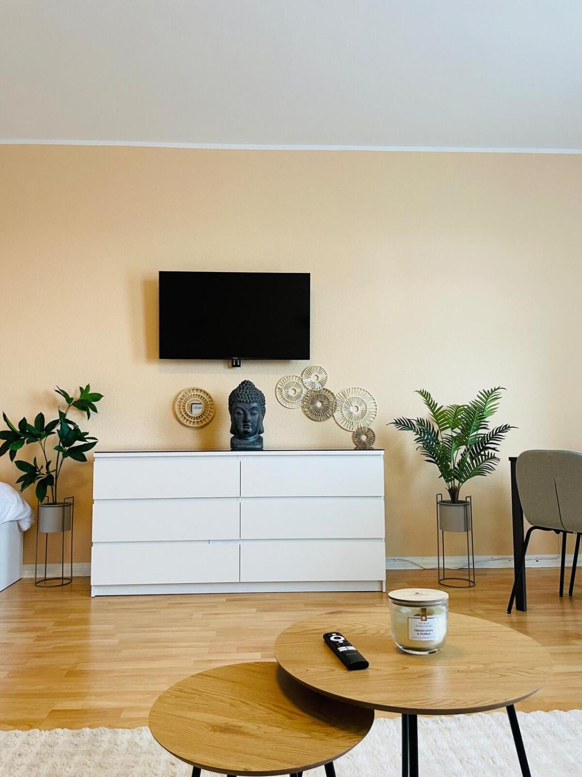 Studio Apt Messe & Ku'Damm Naehe Mit Parkplatz Berlin Eksteriør bilde